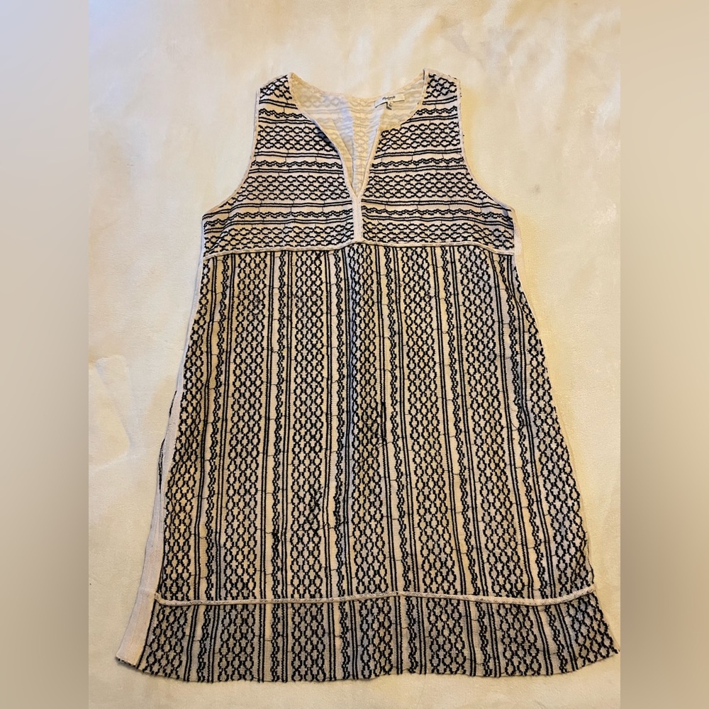 Madewell Sleeveless Aztec Dress
